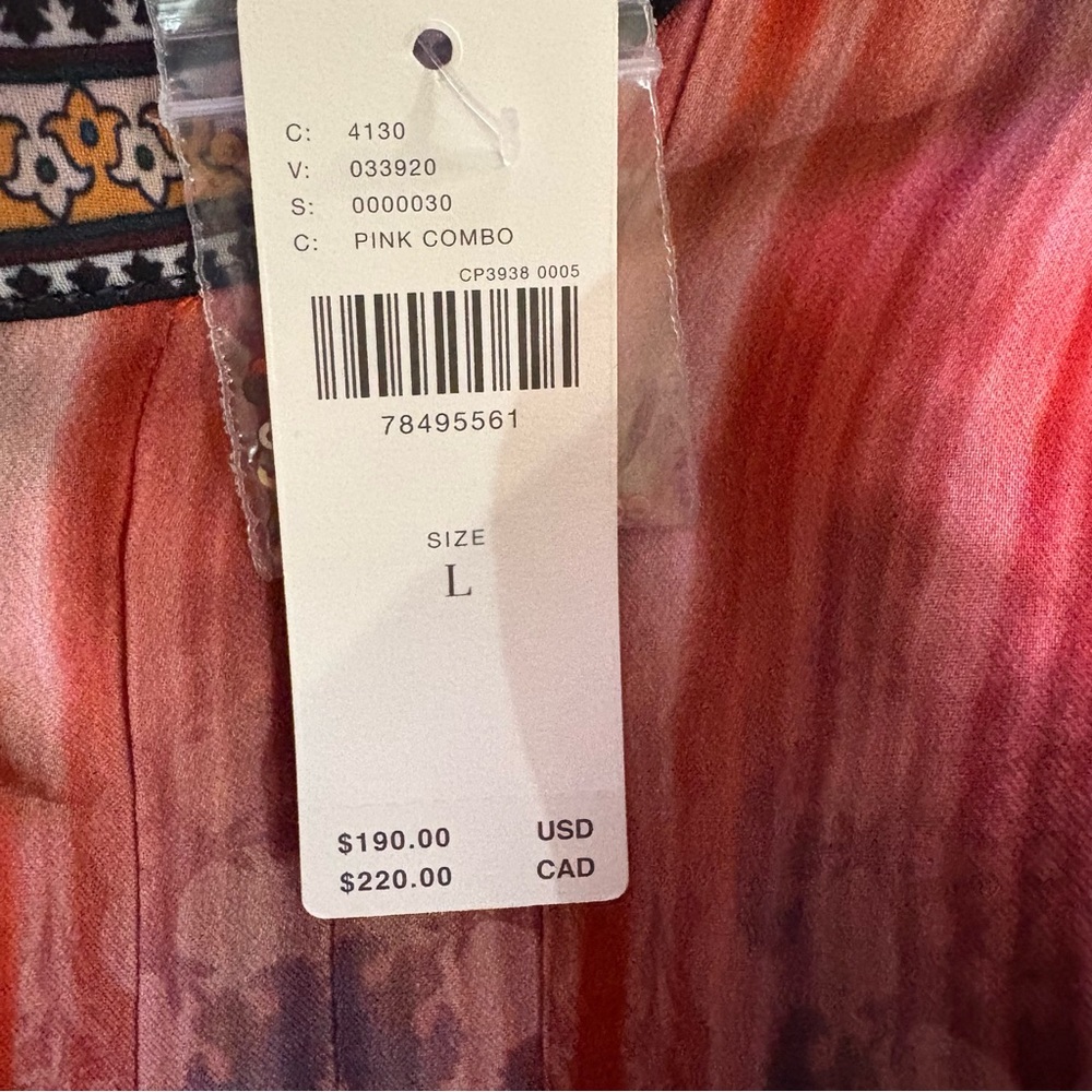 Tanvi Kedia Anthropologie boho dress new sz Large - Picture 5 of 13